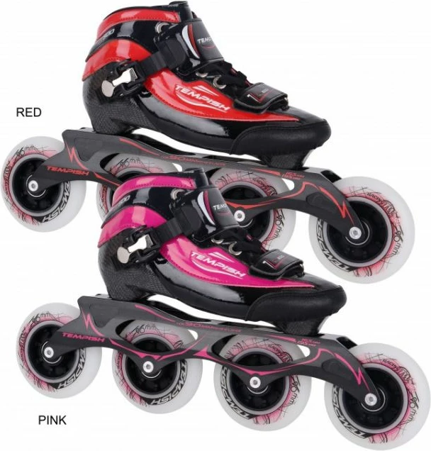 Patine za hitrost Tempish GT 500/90, črno-rdeče
