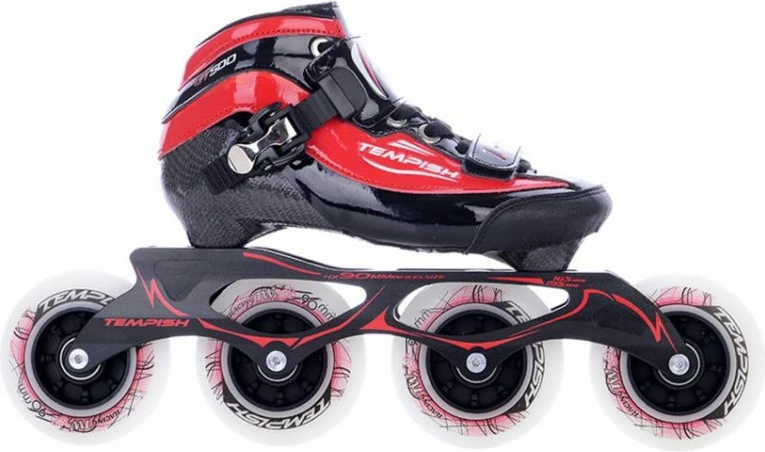 Patine za hitrost Tempish GT 500/90, črno-rdeče