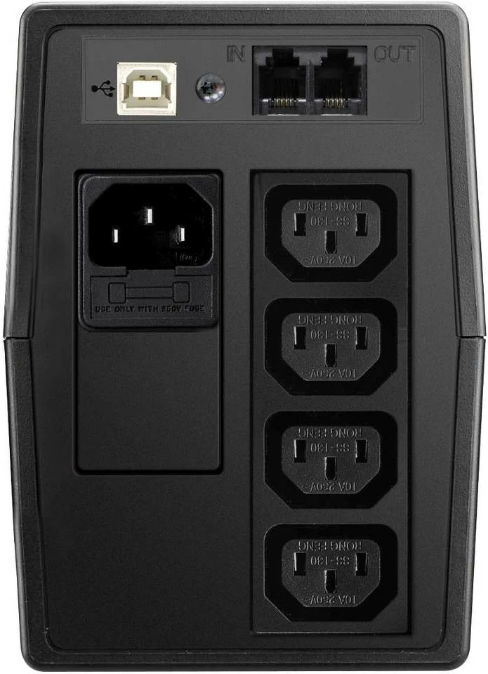 UPS 0,6 kVA, 360 W, črn ALLNET ALL90600T UPS 0,6 kVA, 360 W, črn ALLNET ALL90600T