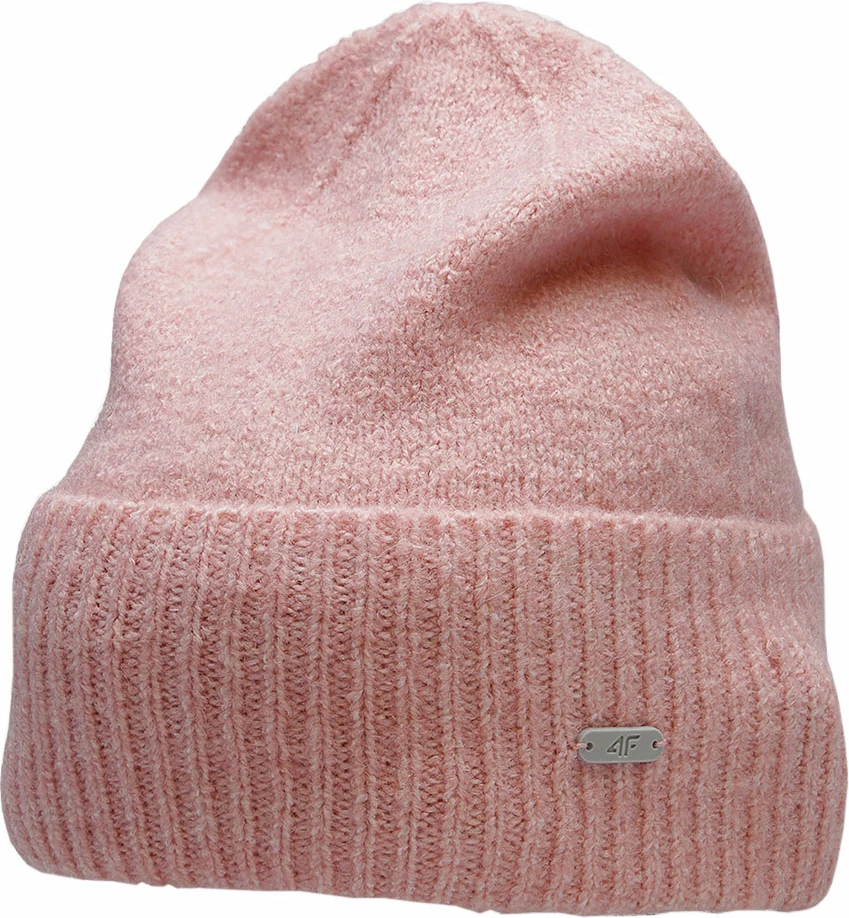 Zimska kapa za ženske, 4F, rožnata