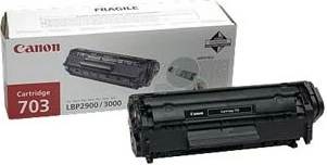 Toner, Canon CRG703, 2000 strani, 3 kosa, črn