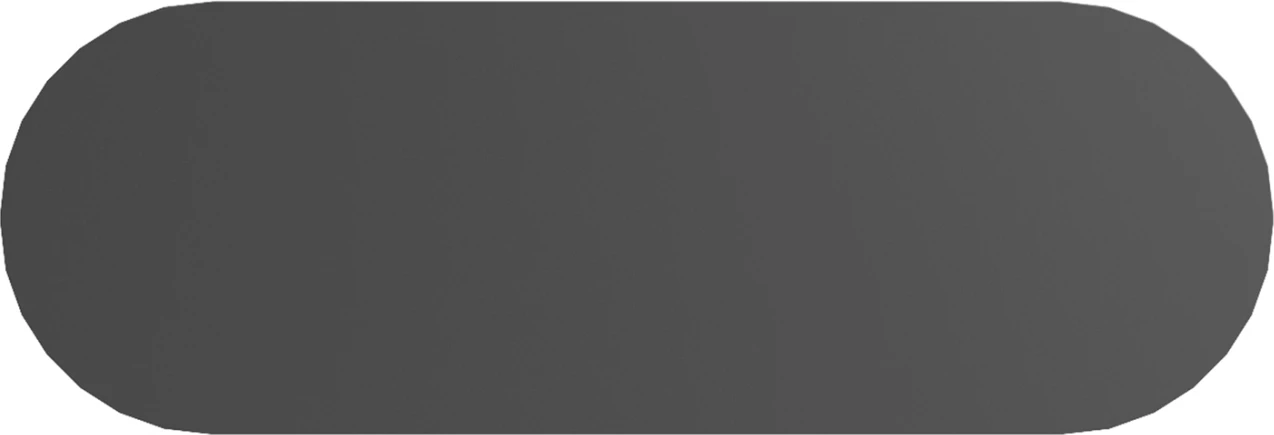 Vhodni obešalnik s polico omare FH18078.03 melamin v temno sivi barvi 84x12x28.6H cm