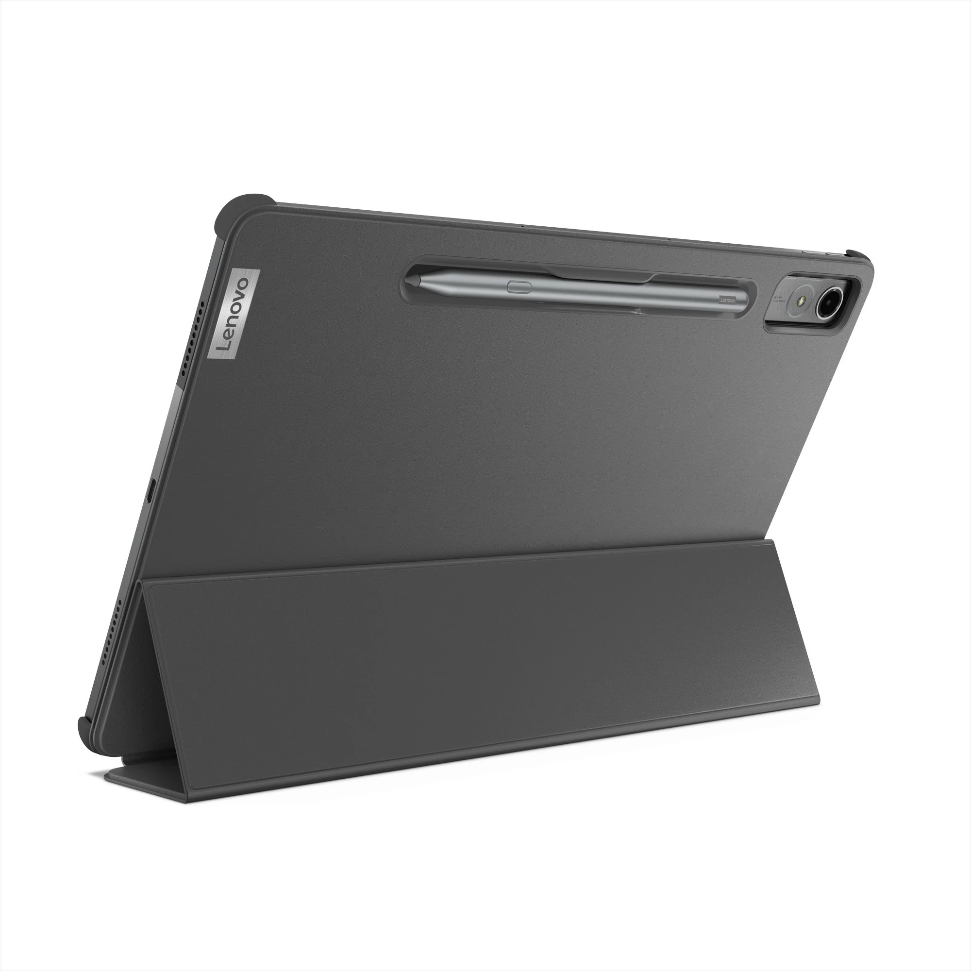Folio ovitek za Lenovo Tab P12, poliuretan, siv