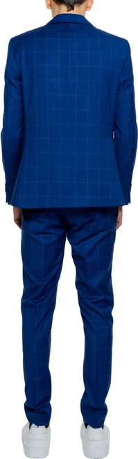 Moški kostim Mulish, svetlo moder