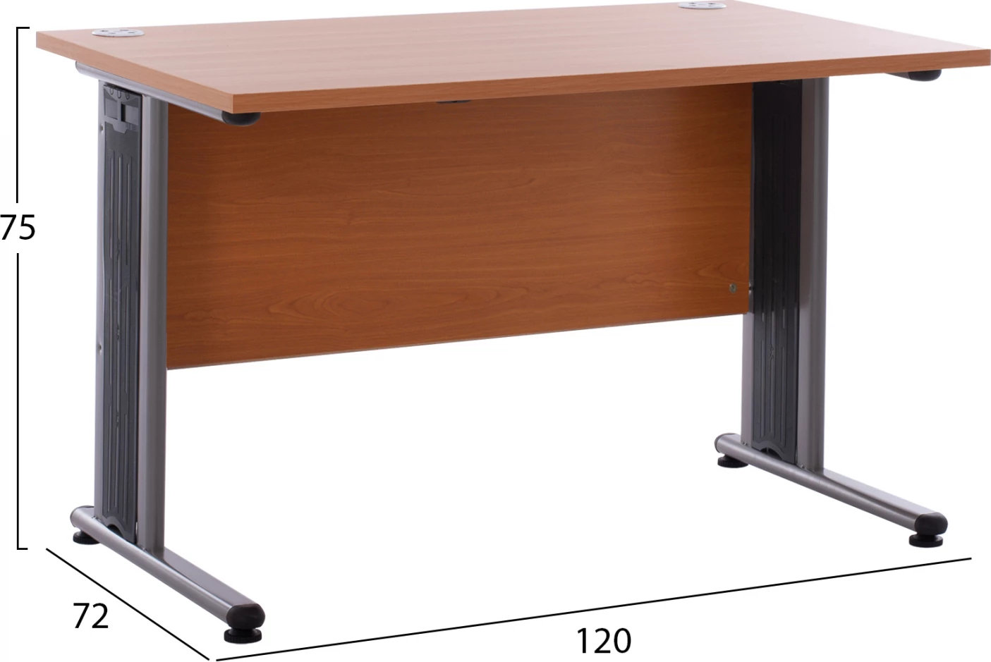 Profesionalna pisarniška miza FH2044.02 v barvi češnje 120x72x75