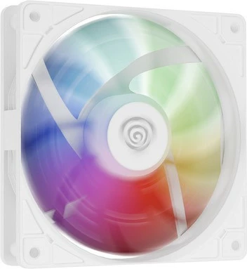 Ventilator za ohišje 120 mm, bel, ARGB — Natec GENESIS OXAL 120
