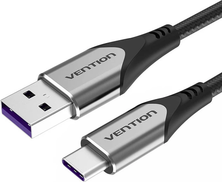 Kabel USB-C na USB 2.0, Vention COFHG, 1,5 m, siv