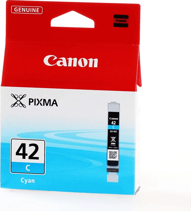 Barvna kartuša Canon CLI-42C (6385B001), 13 ml, do približno 600 strani, cijan