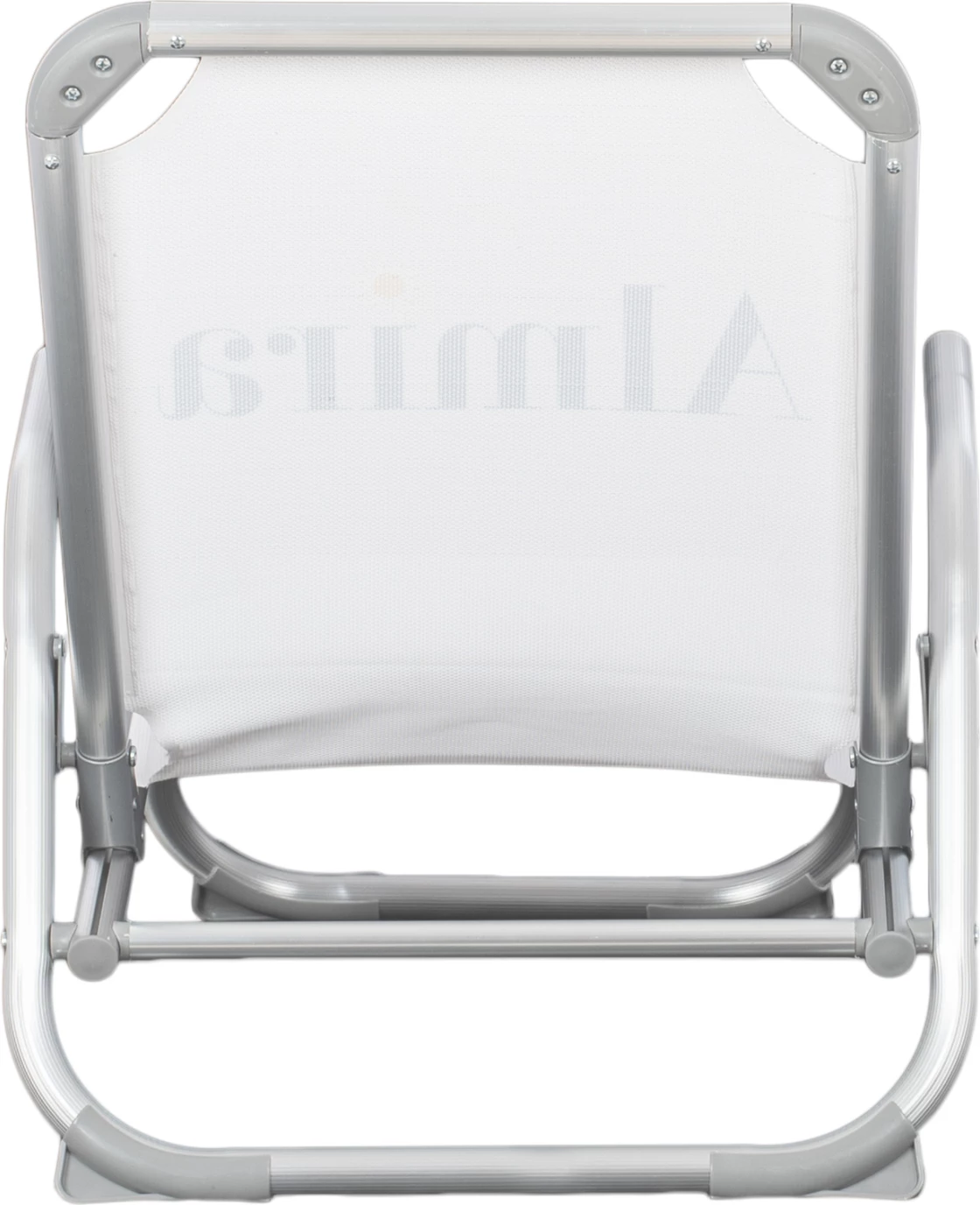 Stol za plažo FH5053.03 težki tip bel aluminij 56x70x66 cm