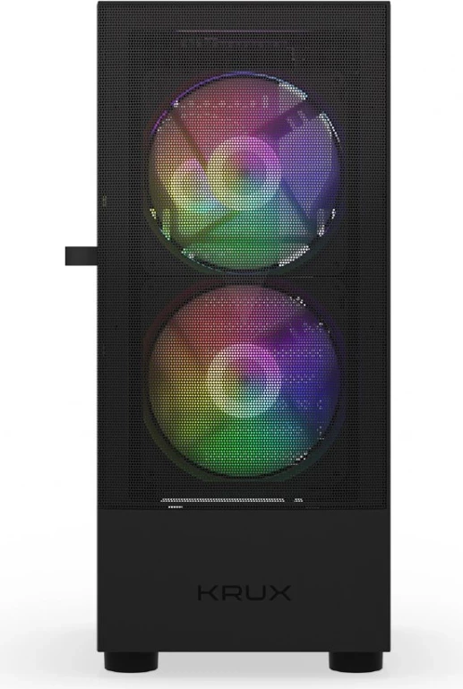 Kasetni računalniški ohišje Krux, črn