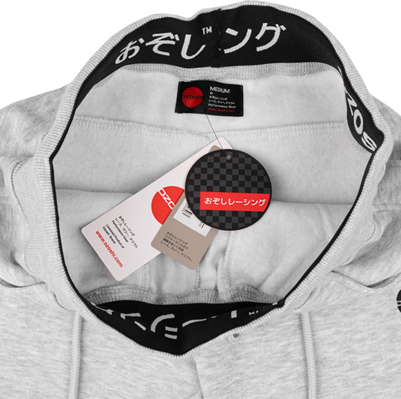 Rekreacijske hlače za moške James, Ozoshi, sive