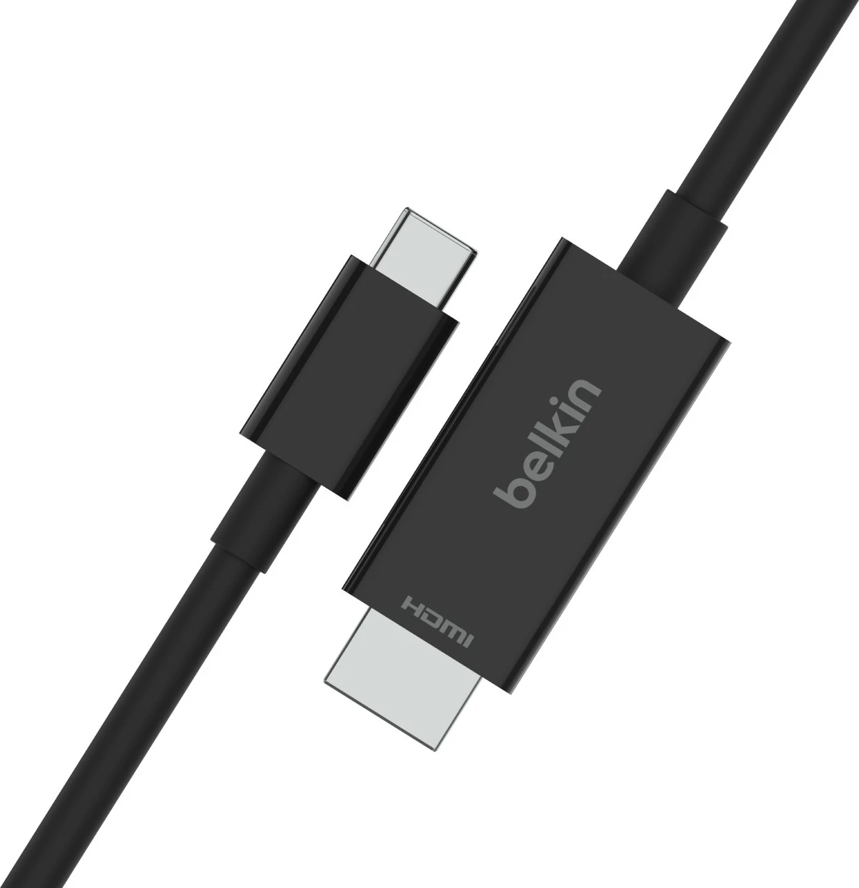 Kabel USB Type-C na HDMI, Belkin AVC012bt2MBK, 2 m, črn