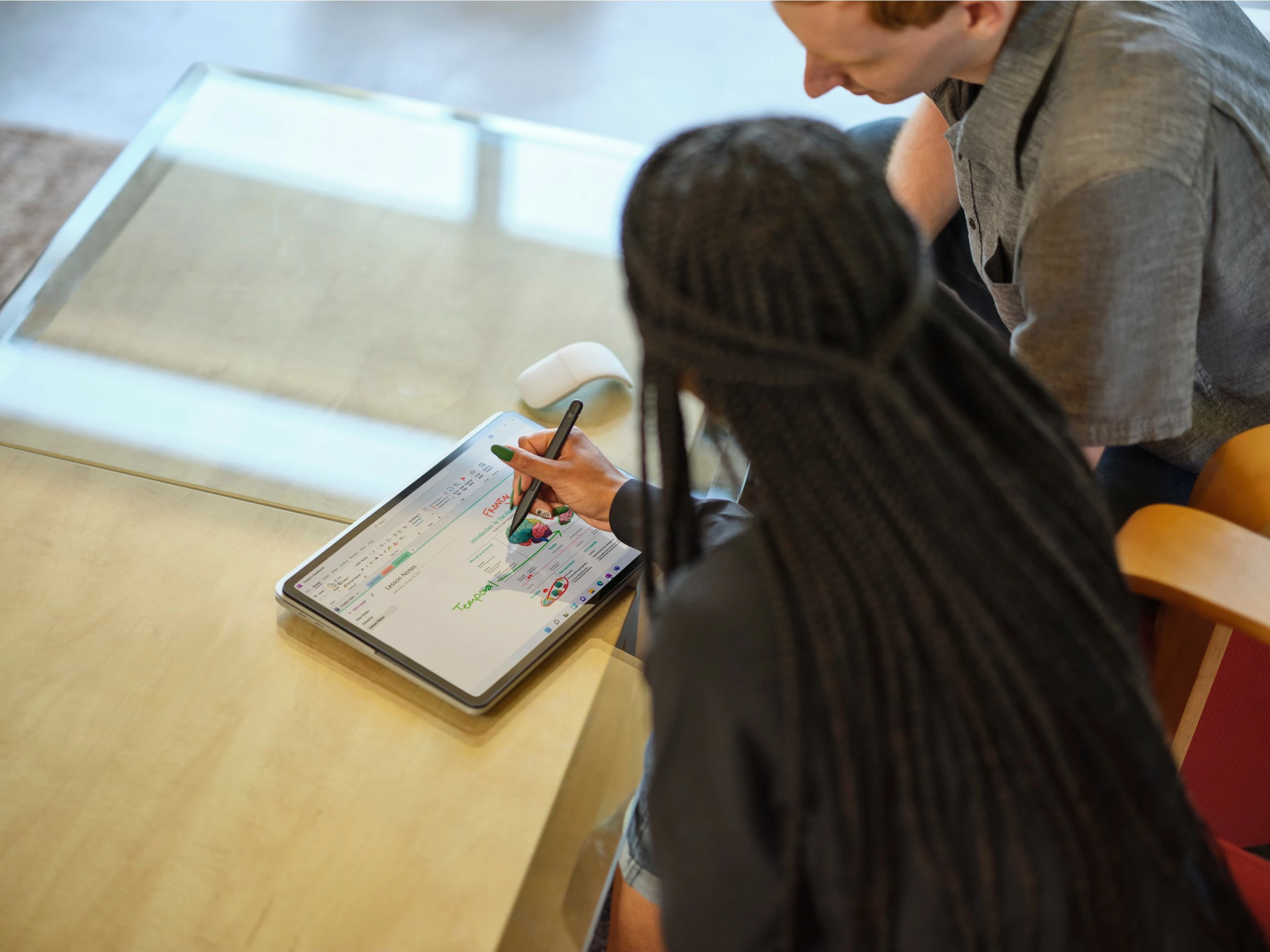 Digitalna pisala Microsoft Surface Slim Pen 2, tablica, Microsoft, črno