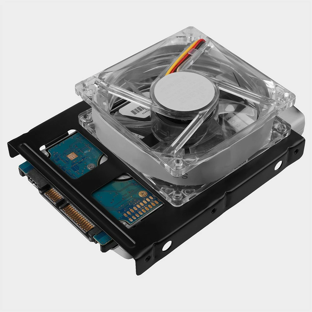 Nosilec za 2x 2,5" HDD/SSD v 3,5" režo, AXAGON RHD-225, črn Nosilec za 2x 2,5" HDD/SSD v 3,5" režo, AXAGON RHD-225, črn