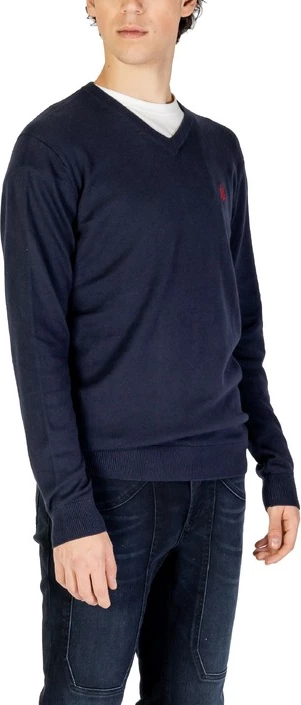 Pletenine za moške U.S. Polo Assn., moder