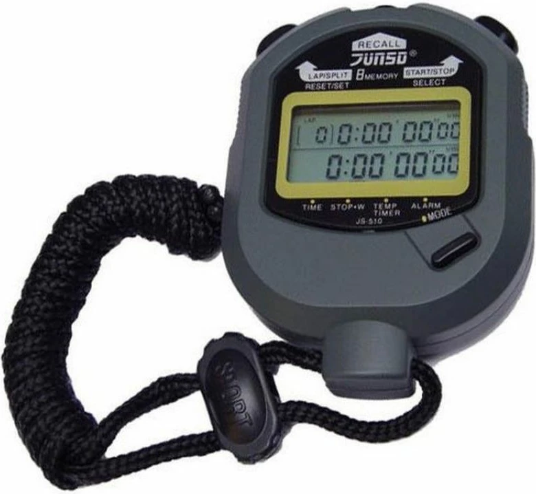 Kronometer za trening Yakimasport, črn