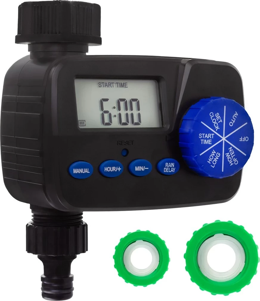 Elektronski kontroler za namakanje GreenBlue GB390, IP55, črn