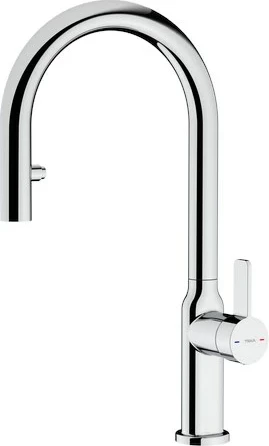 Kuhinjska pipa TEKA OVAL 9382, krom