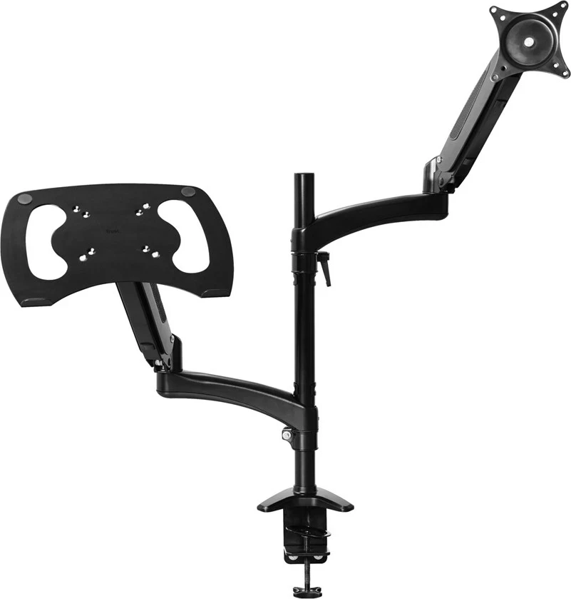 Držalo za mizo za do dva zaslona, 81,3 cm (32"), črno Trust Mara