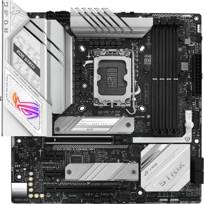 Plošča ASUS ROG STRIX B760-G GAMING WIFI, Intel, LGA 1700, DDR5, 192 GB