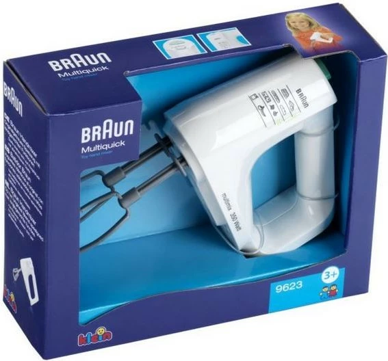 Ročni mešalnik igrača Braun Klein 9623, za otroke, siva/bela