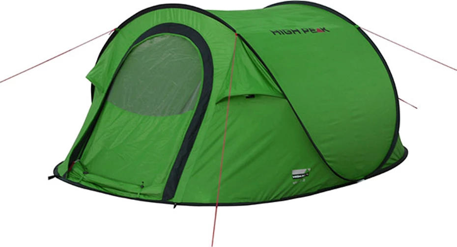 Šotor za 3 osebe High Peak, zelen