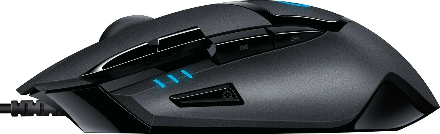 Gaming miška Hyperion Fury Logitech G G402, 4000 DPI, 1 ms, črna