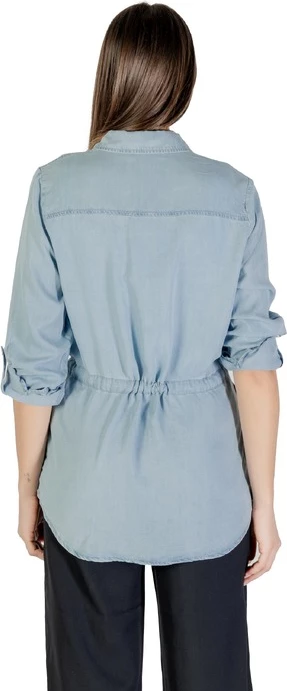 Bluza, svetlo modra, Only, ženske