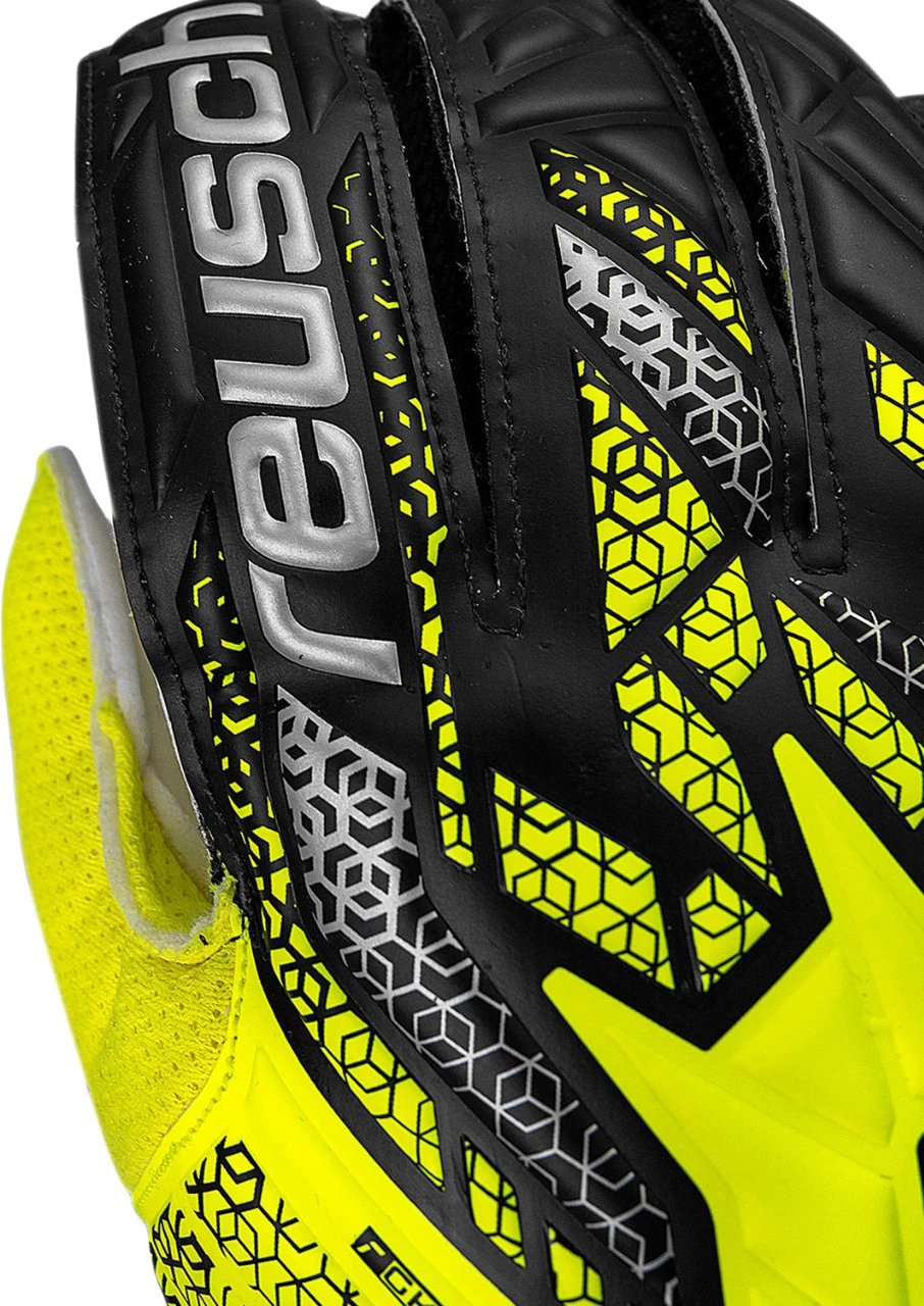 Rokavice vratarja, rumeno-črne Reusch za moške