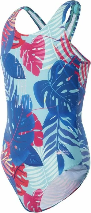 Enodelne bikine AquaWave Salava Jr., modre, za deklice