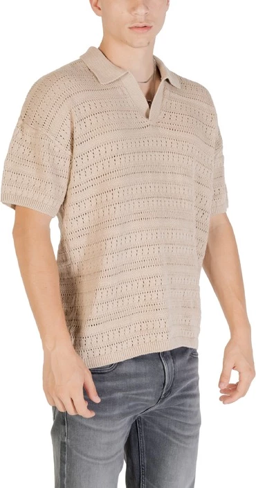 Polo za moške Only & Sons, bež