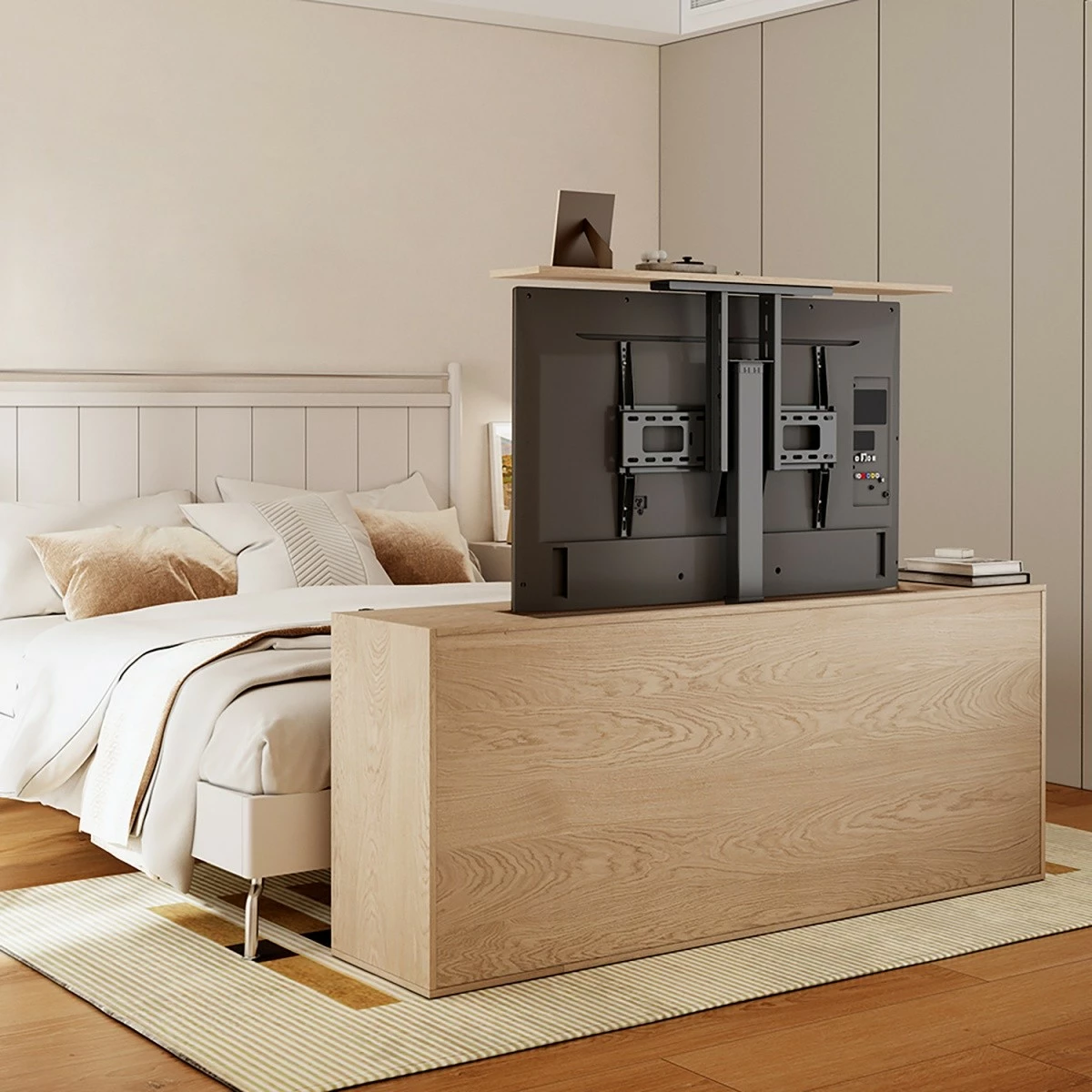 Električni nosilec za TV 37–80 palcev Maclean MC-866T, črn