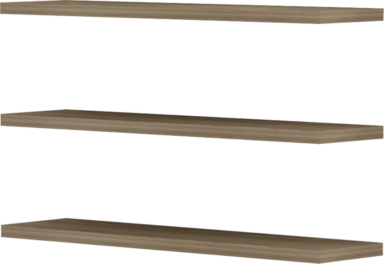Stenske police Cassius FH8966.12 melamin v naravni barvi 60x14,5 cm