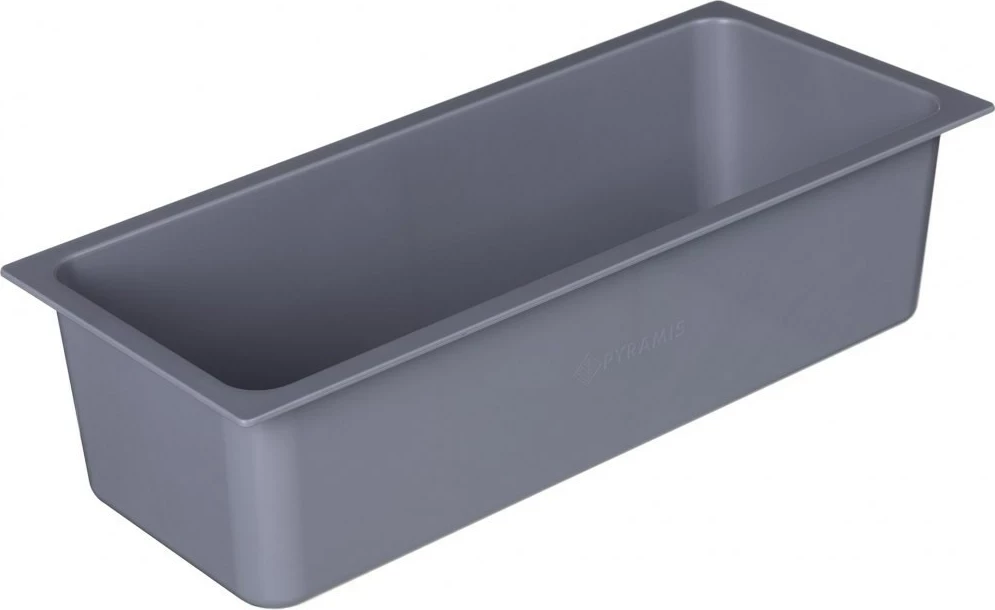 Vstavek za umivalnik, poliuretan, 111x111x111 mm, bel — PYRAMIS