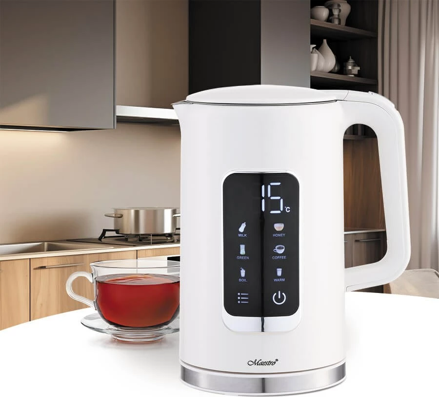 Električni čajnik Maestro MR-024, bel
