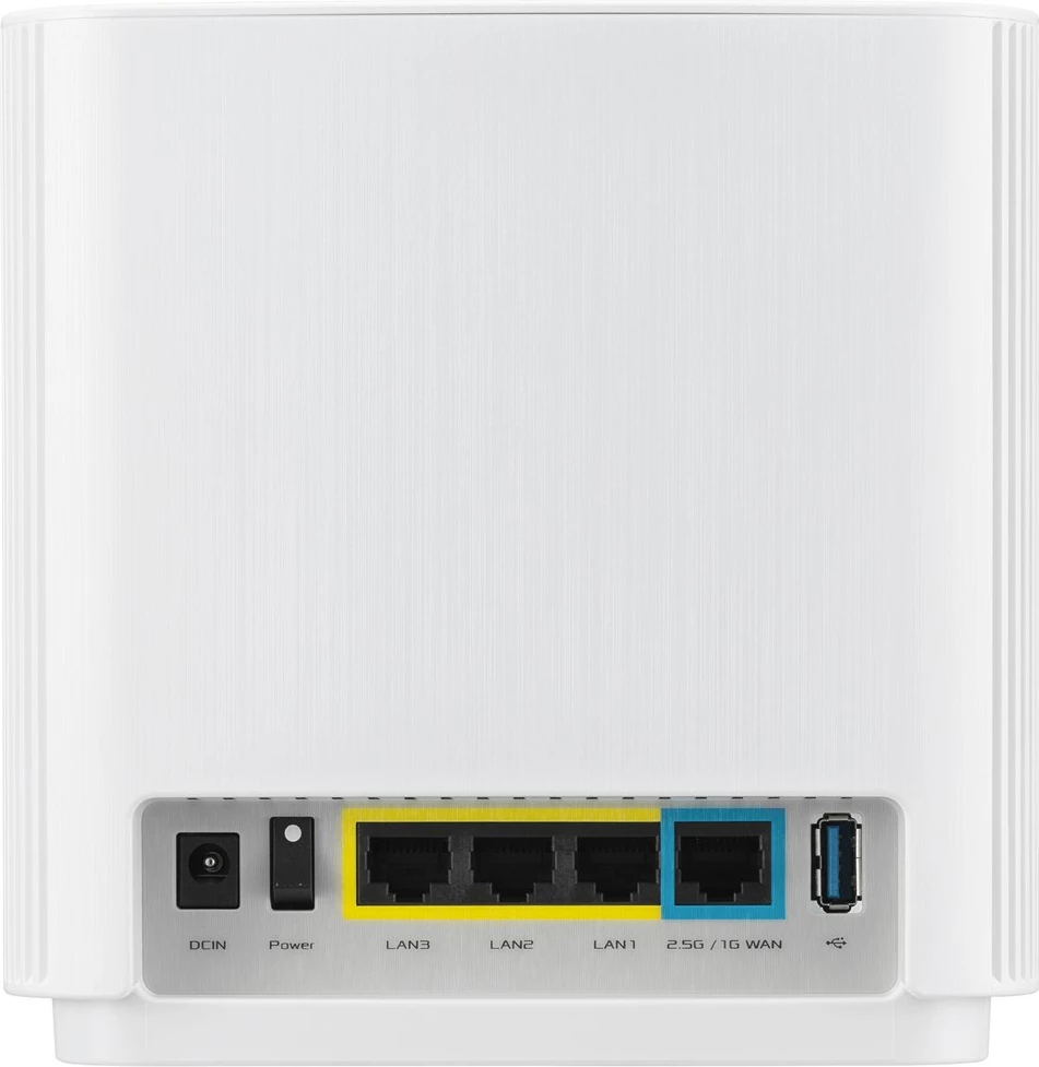 Usmerjevalnik ASUS ZenWiFi AX XT9, komplet 2 kosov, Wi‑Fi 6, bel