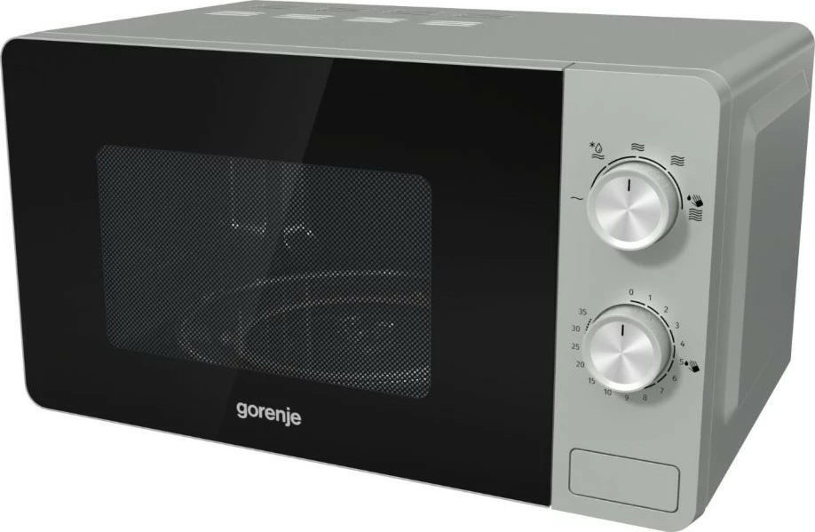 Mikrovalovna pečica, Gorenje MO20E1S, 20 L, 800 W, srebrna