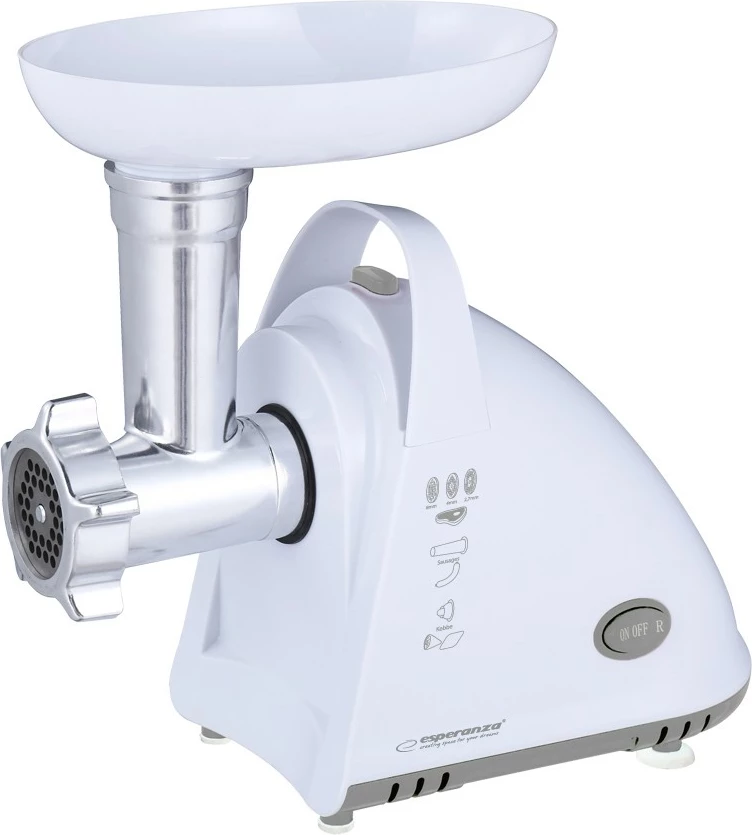 Električni mlinček za meso Esperanza EKM031, 2000 W, bel