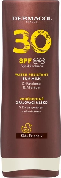 Z visokim zaščitnim faktorjem mleko za sončenje SPF30 za otroke in odrasle, Dermacol, 200 ml
