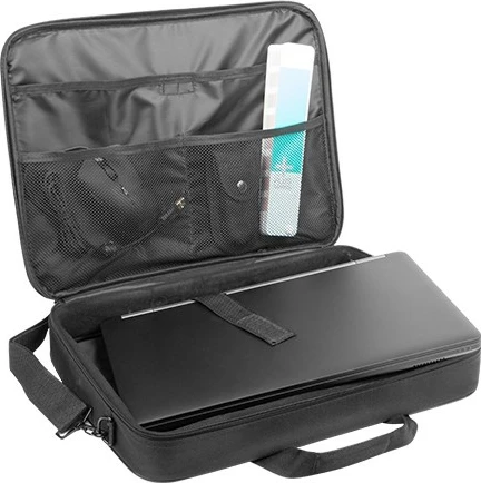 Torba za prenosnik, Natec Doberman NTO-0769, 17,3", najlon, črna