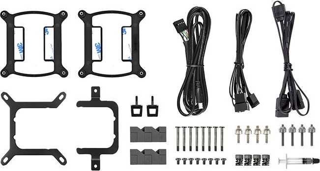 Vodeno hlajenje z vodnim blokom iz bakra Thermaltake TH280 V2 Ultra ARGB, 2x140mm