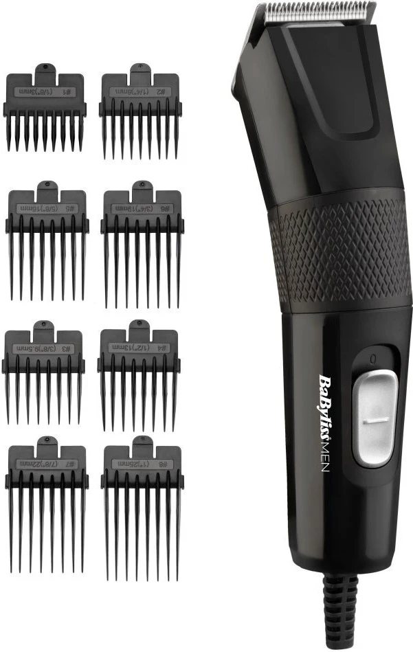 Strojček za britje BaByliss E756E, 0,5–25 mm, črn