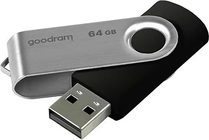 USB ključ GoodRAM UTS2 64GB, USB 2.0, črn