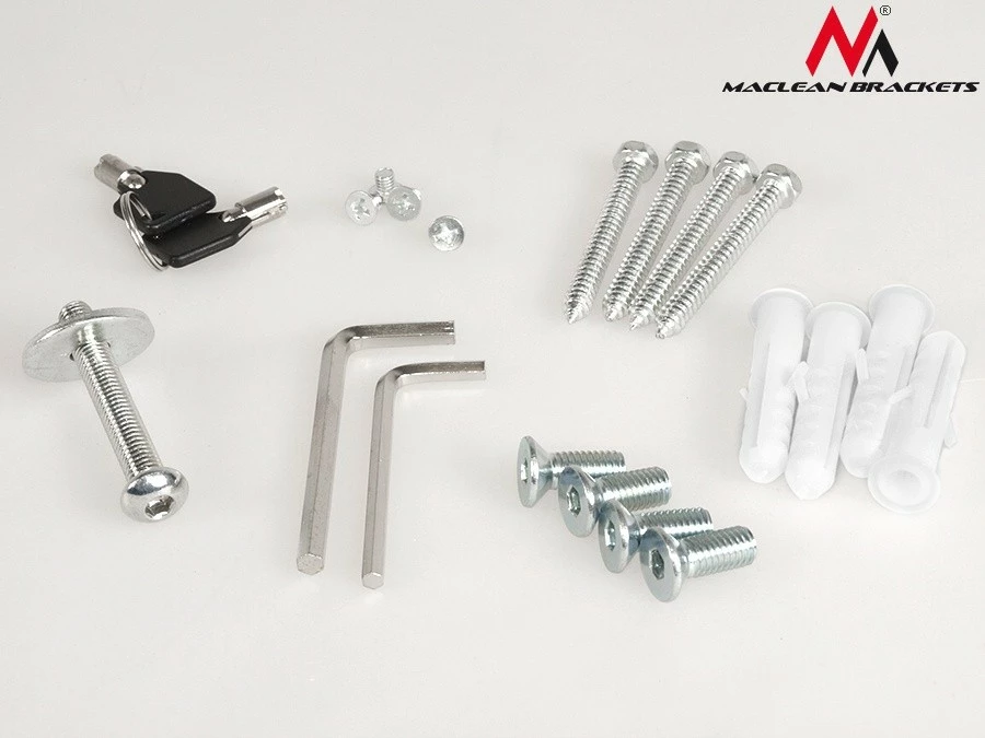 Stojalo za tabloide za mizo, z zaklepanjem, Maclean MC-677, primerno za iPad 2/3/4/Air/Air2, belo