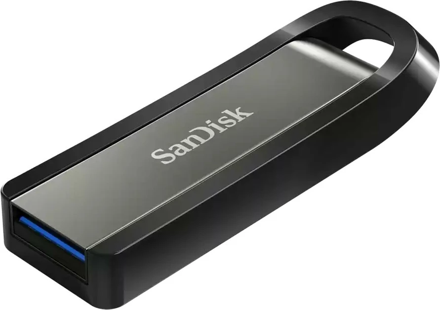 USB SanDisk Extreme Go 128 GB, USB Type-A, 3.2 Gen 1, nerjaveče jeklo USB SanDisk Extreme Go 128 GB, USB Type-A, 3.2 Gen 1, nerjaveče jeklo