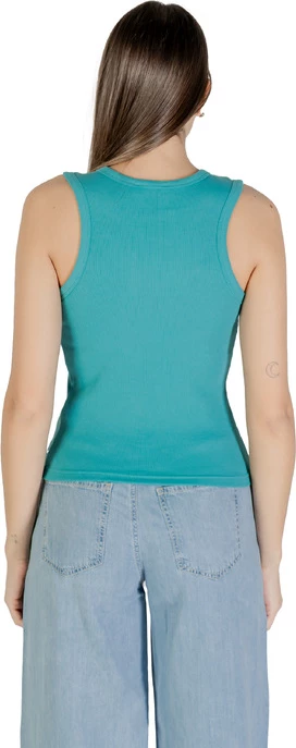 Majica Calvin Klein Jeans za ženske, svetlo modra