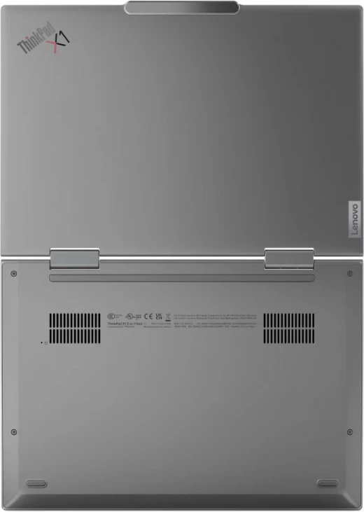 Ultrabook 2-v-1 Aura Edition, Lenovo ThinkPad X1 Gen 10, Intel Core Ultra 7 255U, 32 GB RAM pomnilnik, 1 TB SSD, 14" 2.8K zaslon na dotik, siv