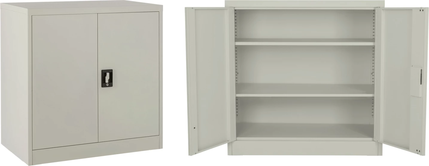 Kovinska omara 90Χ45Χ91 z 2 policama 2Vrata FH5115