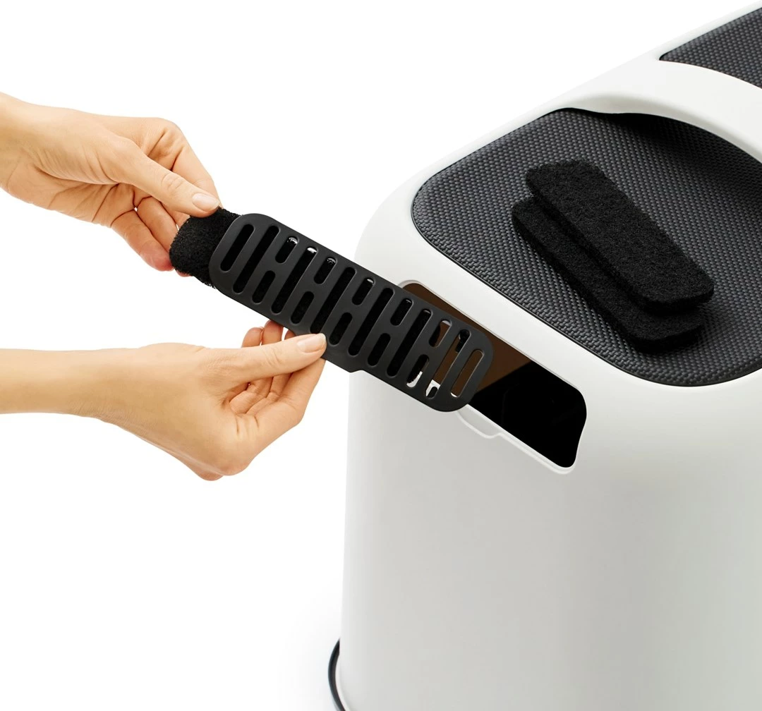 Filtrirni ogljik za belo cuvette Rotho, 3 kosa, črn