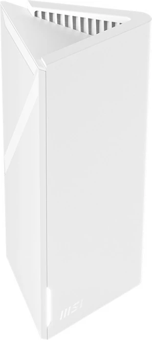 Mesh usmerjevalnik MSI Roamii BE Lite MRBE50, WiFi 7, 2,5 Gbit/s, 2 kosa, bel